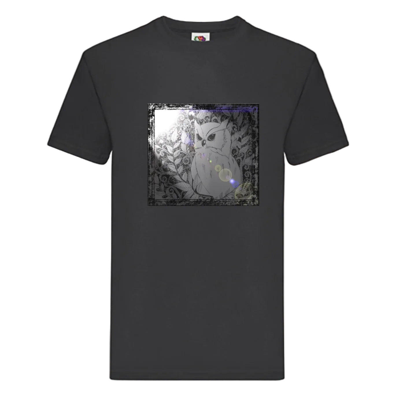 T-shirt UGLE. Havy cotton. 100% bomuld. Sort.
