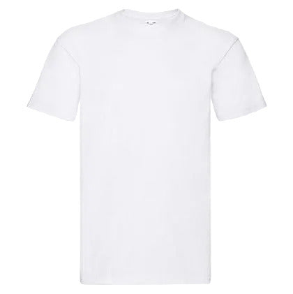 T-shirt. Havy cotton. 100% bomuld. Hvid