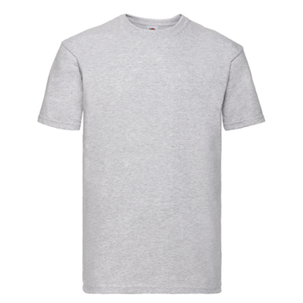 T-shirt. Havy cotton. 100% bomuld. Aske gråt.