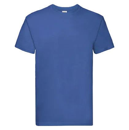 T-shirt. Havy cotton. 100% bomuld. Royal blu.
