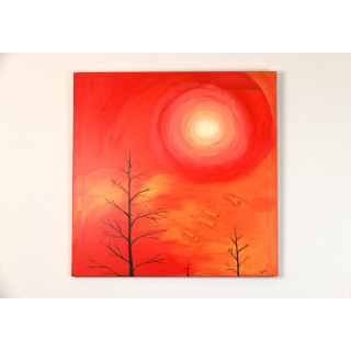 Red sun