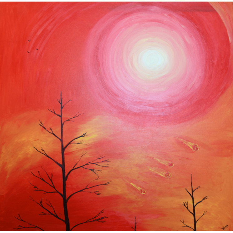 Red sun