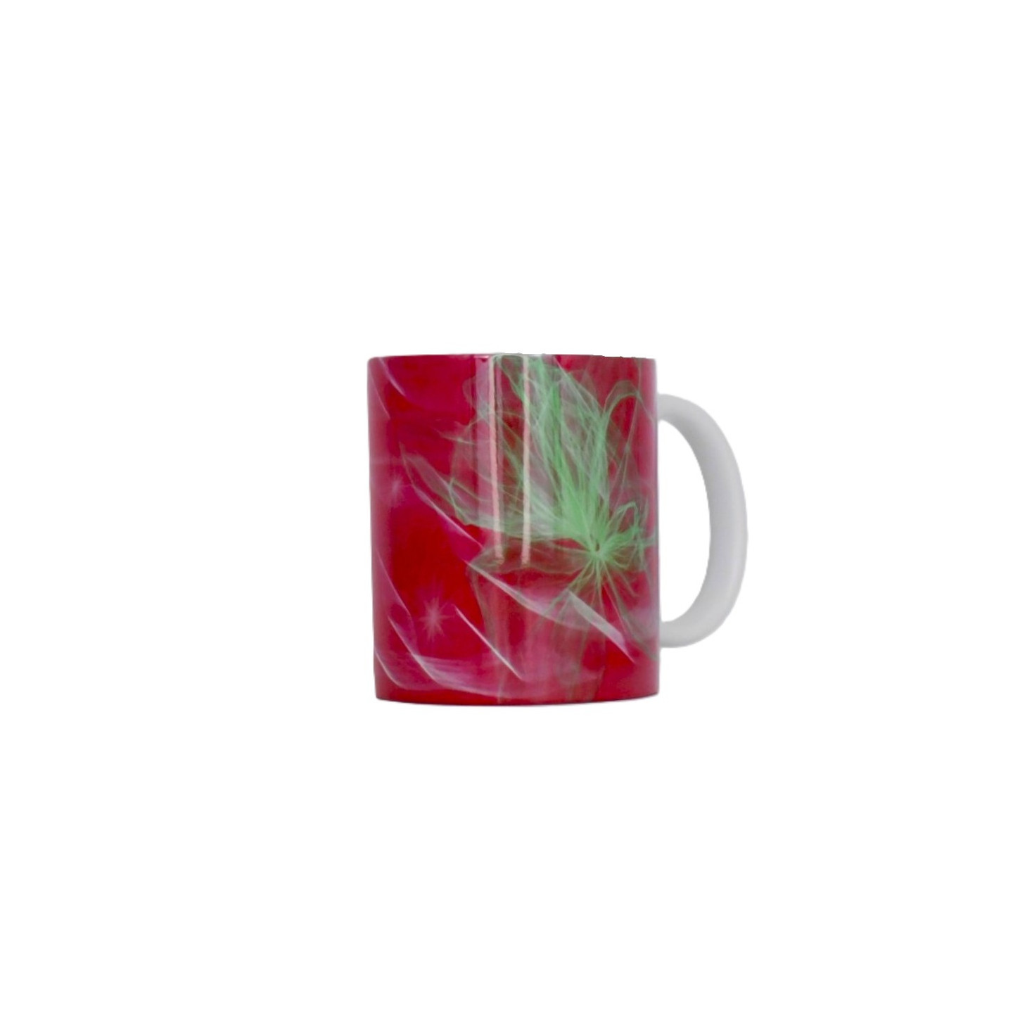 Red silk waves kubek 330 ml