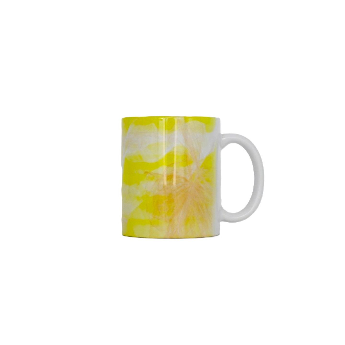 Yelow silk waves kubek  330 ml