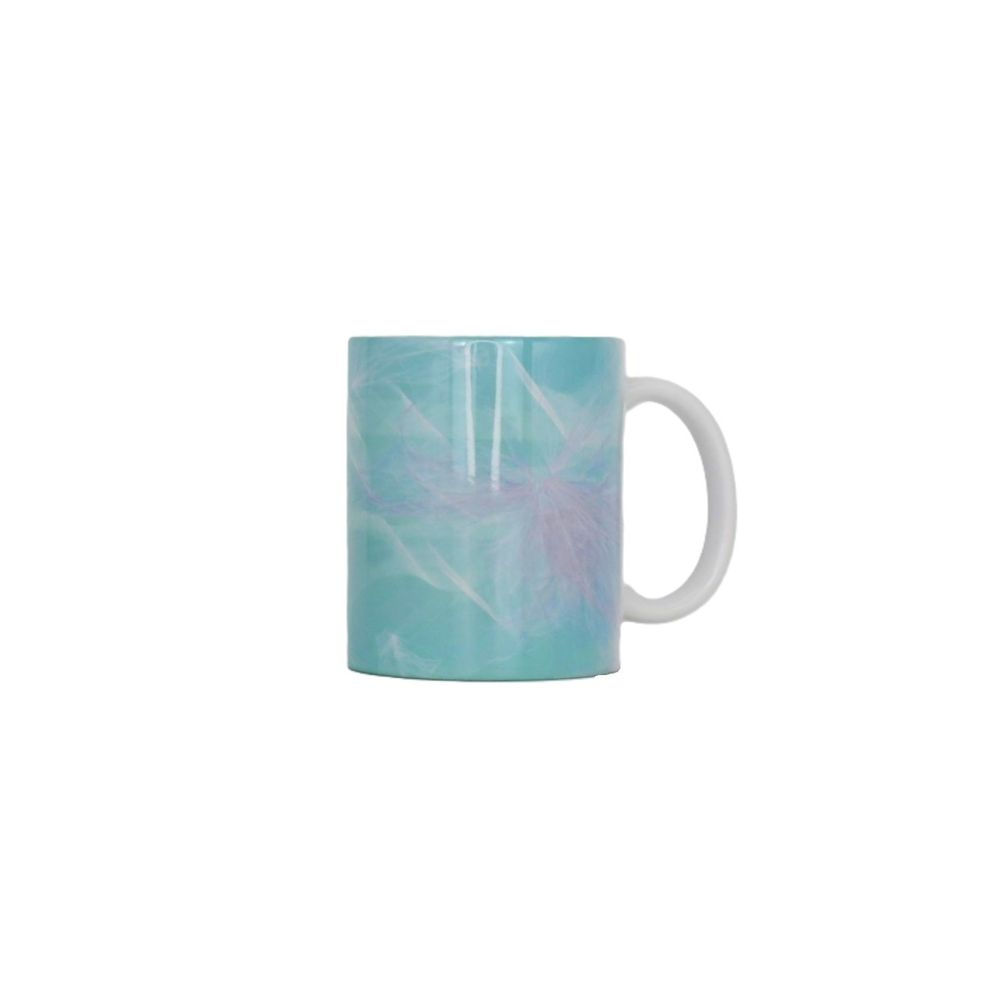 Turquoise silk waves kubek 330 ml