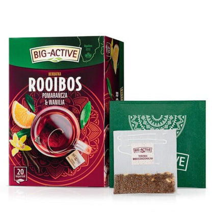 Rooibos appelsin & vanilje te