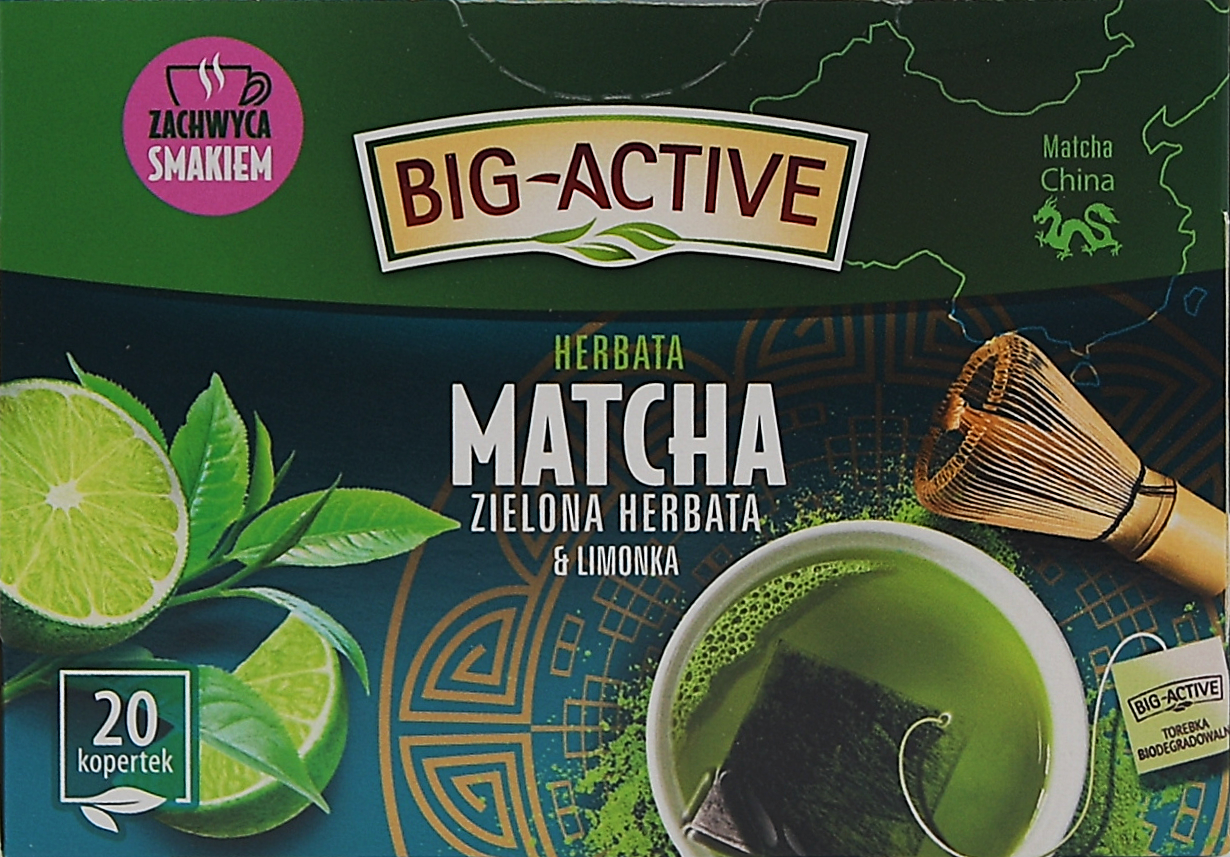 Matcha Tea grøn te & lime