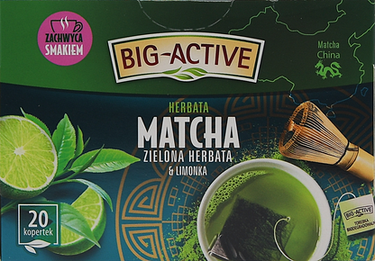 Matcha Tea grøn te & lime