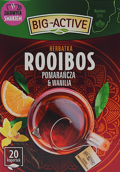 Rooibos appelsin & vanilje te