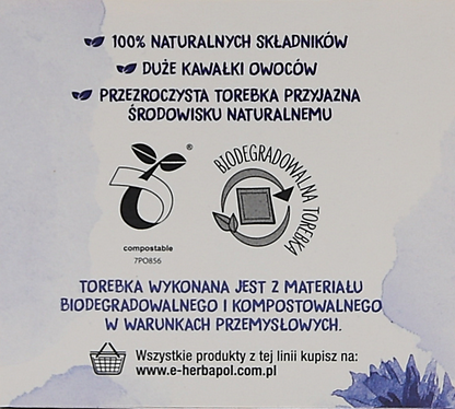 Blåbær med kornbloms te