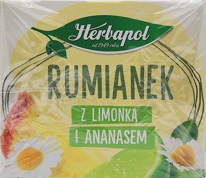 Kamille med lime og ananas te