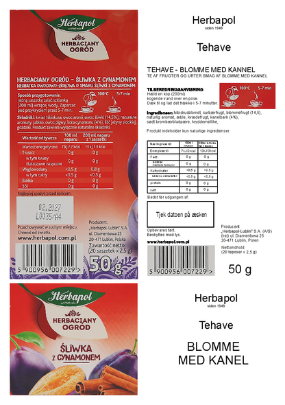 Herbapol Blomme med Kanel te