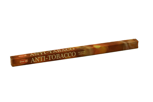 Anti-tabaco Røgelsespind HEM. 100% naturlige ingredienser. Håndrullet i Indien.