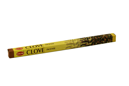 Clove Røgelsespind HEM. 100% naturlige ingredienser. Håndrullet i Indien.