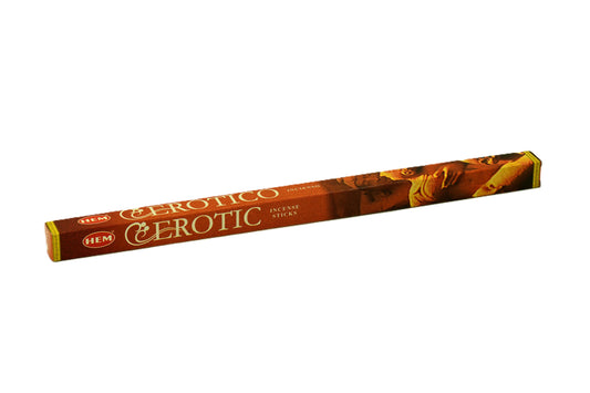 Erotic Røgelsespind HEM. 100% naturlige ingredienser. Håndrullet i Indien.